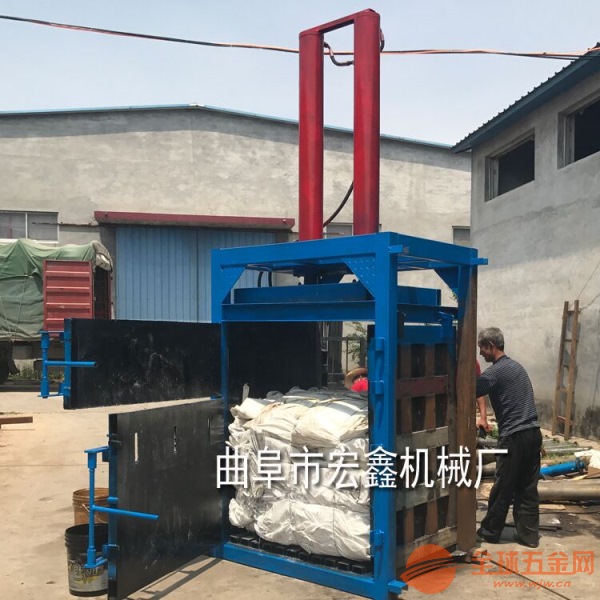 操作简单液压打包机视频广宗县带推包功能的易拉罐压块机厂家 操作简单液压打包机视频广宗县带推包功能的易拉罐压块机厂家