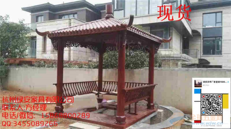 四角凉亭的设计和建造上