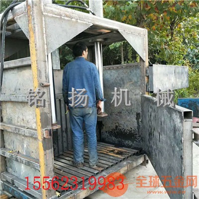 30吨压力衣物布料压块机价格 厂家X卧式液压废纸打包机 打包机械