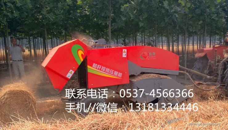 河北外国小麦秸秆打捆机经销商 小麦秸秆打捆机