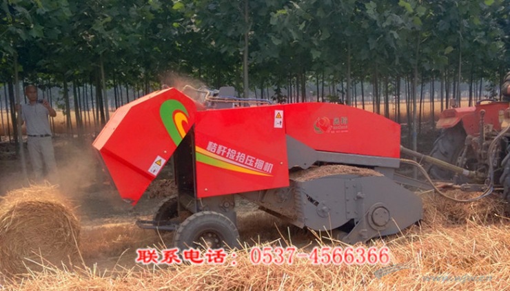 哈尔冰大型玉米秸秆打包机生产厂家 玉米秸秆粉打捆机