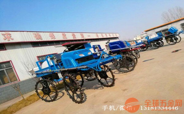 尚志市大型高架打药机使用视频 自走式打药机