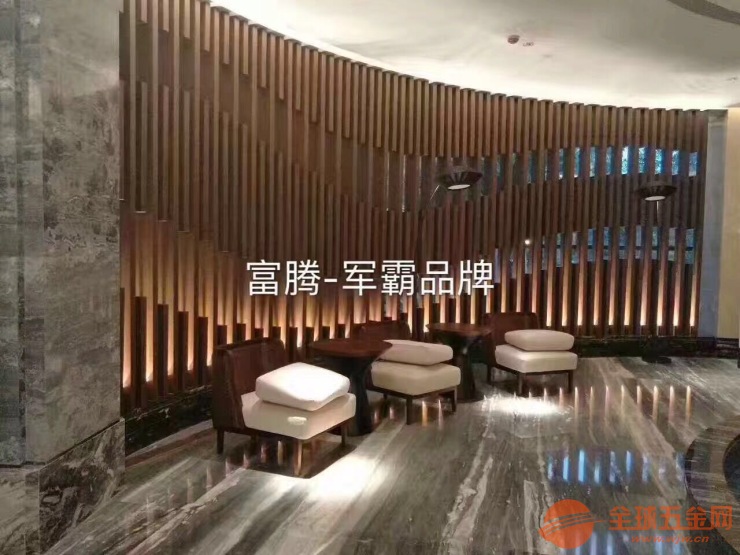 木纹铝方通 弧形铝方通 室外铝方通X定制厂家可提供技术支持 免费送样 金属建材