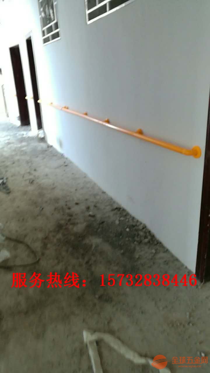 走廊靠墙尼龙扶手@养老院双层无障碍扶手@福利院走廊无障碍扶手