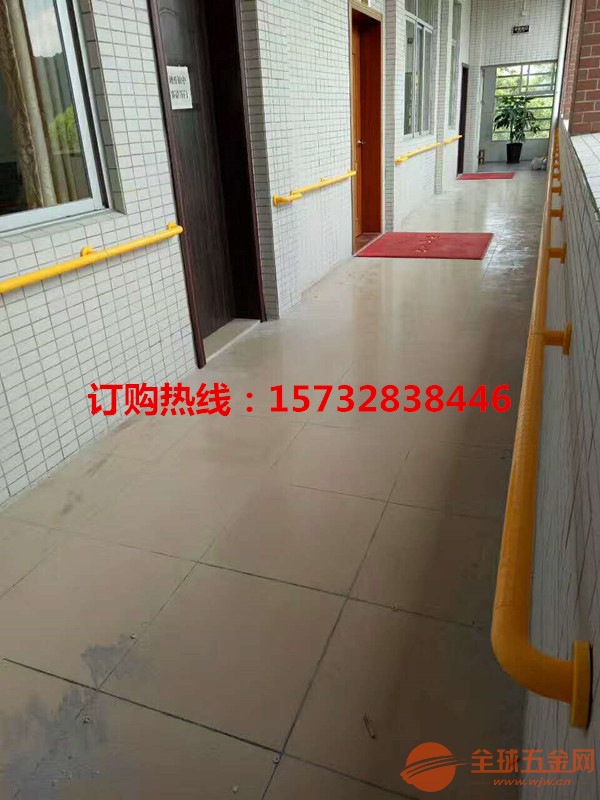 养老院一字尼龙扶手一字无障碍扶手楼道无障碍扶手规格 一字无障碍扶手