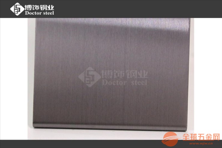 201不锈钢亮光无指纹青黑拉丝板,不锈钢黑钛拉丝,黑色不锈钢