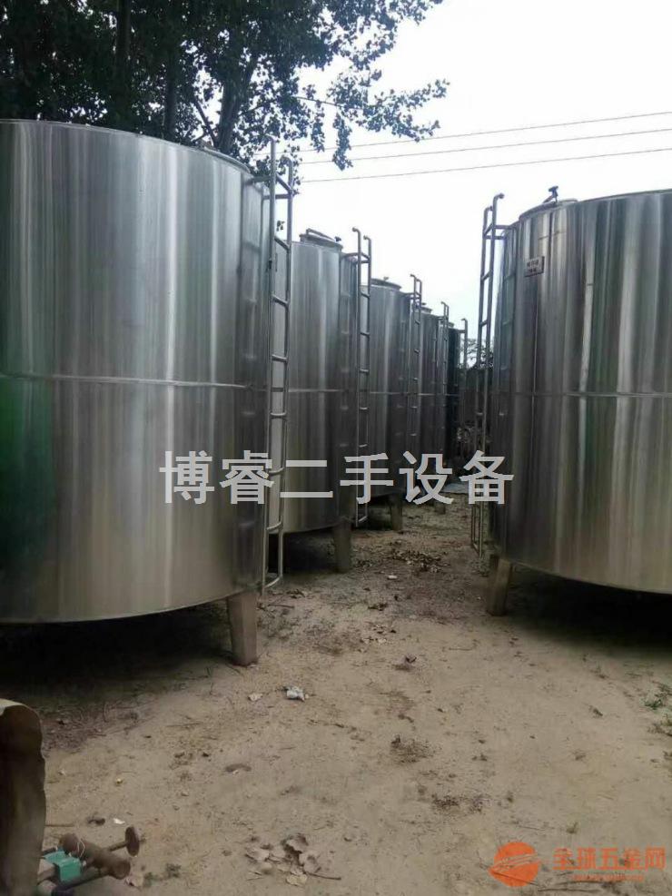 转让二手50立方不锈钢储罐23台,二手储罐,九成新 二手化工设备